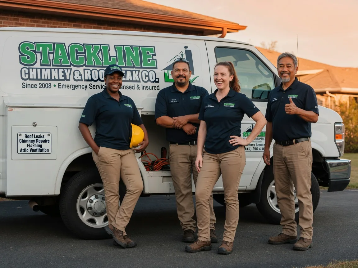 Chimney flashing repair company in Des Moines, WA